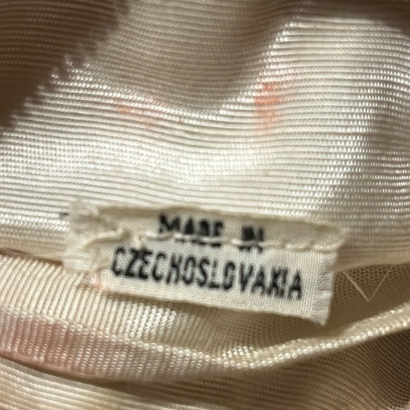 Antique Vintage 30’s Czech Art Deco Nouveau Hand Beaded Purse Palm Strap - Picture 8 of 9